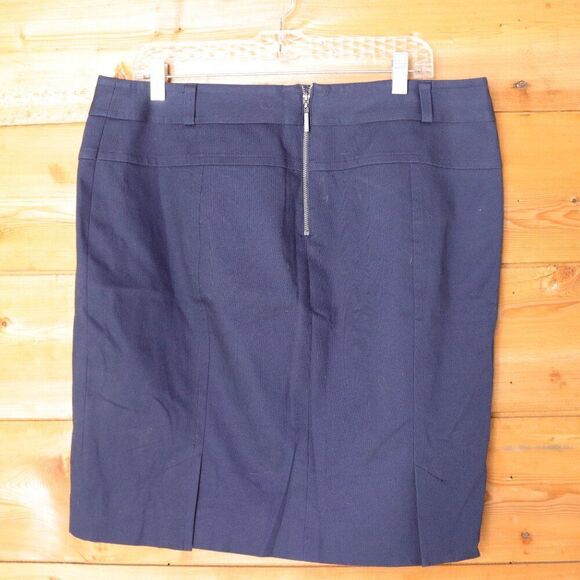 Etcetera | Navy Pencil Skirt 16 - Picture 4 of 5